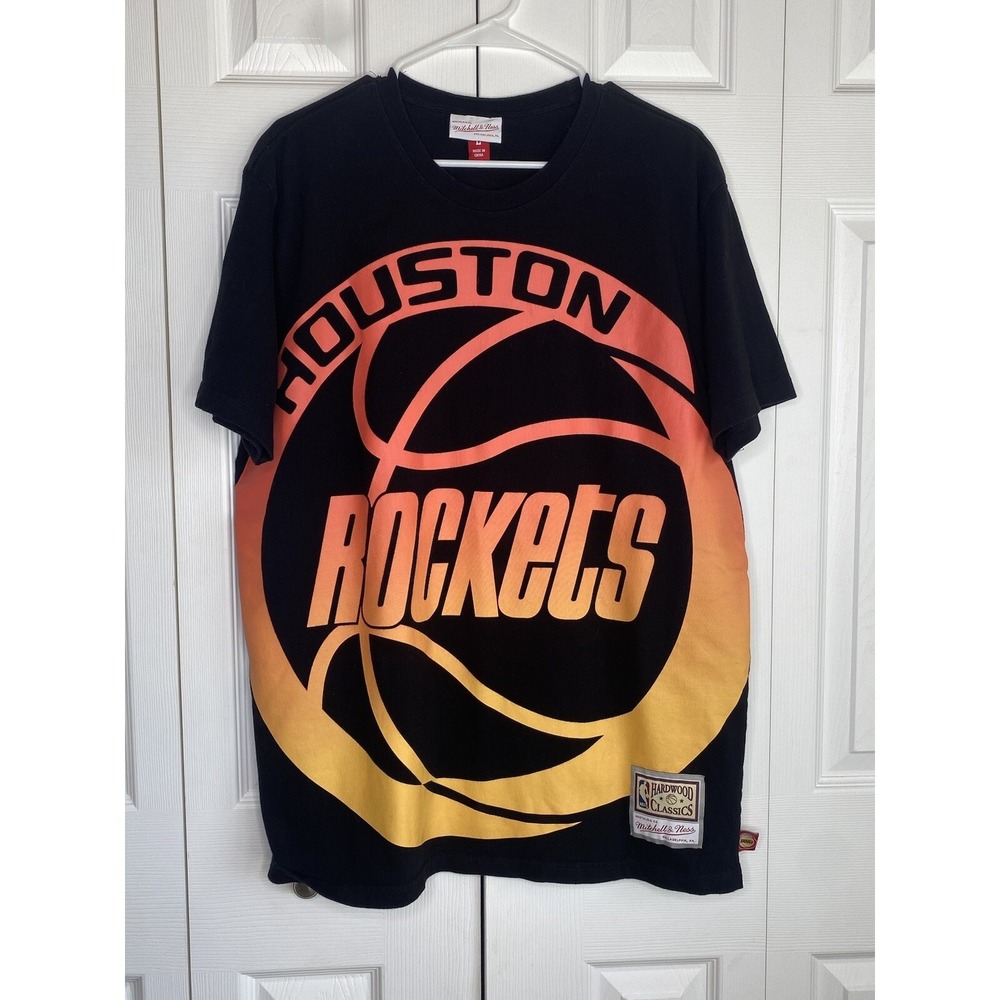 Mitchell & Ness T-Shirt Houston Rockets Hardwood Classics NBA Big Face 4.0 Sz L